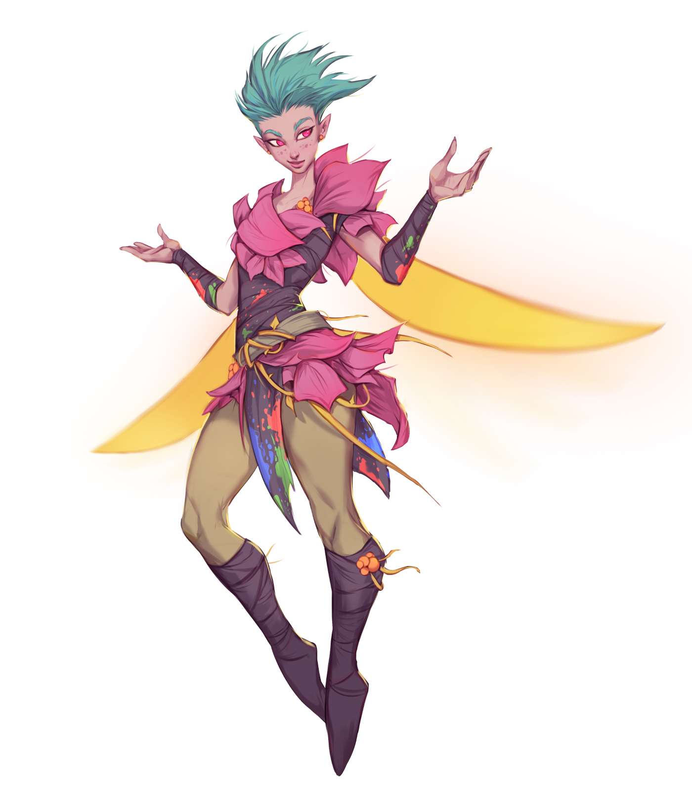 Seraphine Ashvale, a pixie artisan — as depicted by Jose Garcia